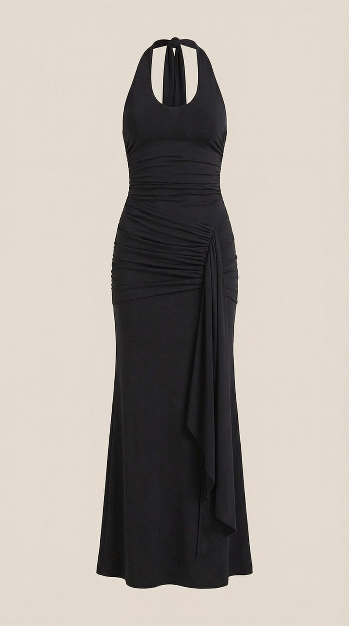 Ana Katia™ | Vestido largo estilo halter Paulette