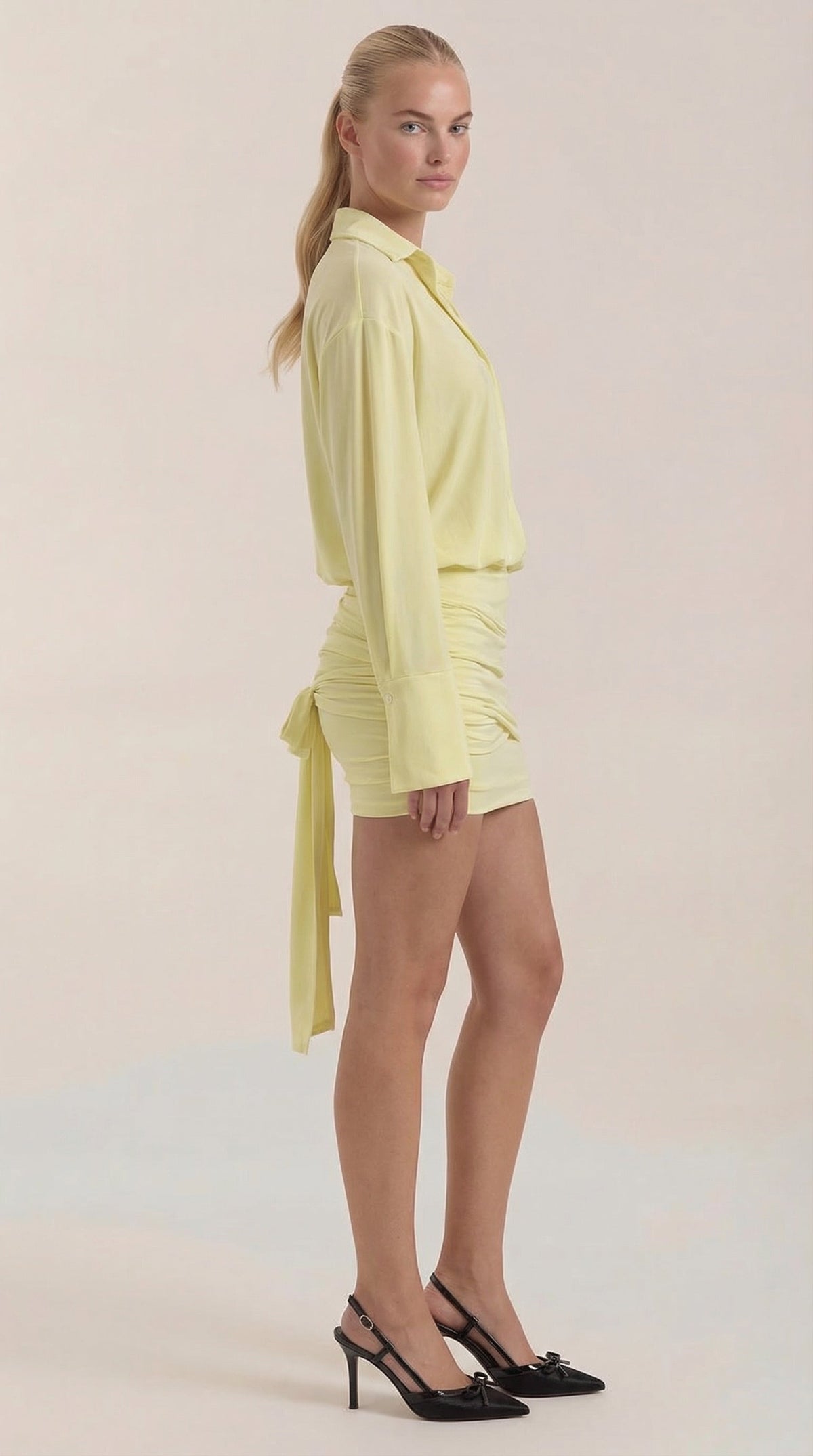 Ana Vera™ | Vestido Mini Camisero Polly