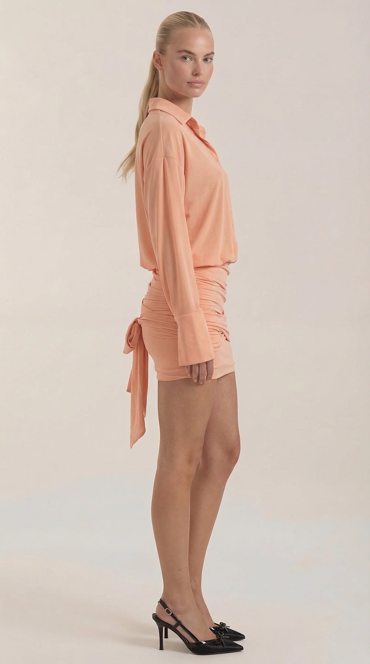 Ana Vera™ | Vestido Mini Camisero Polly