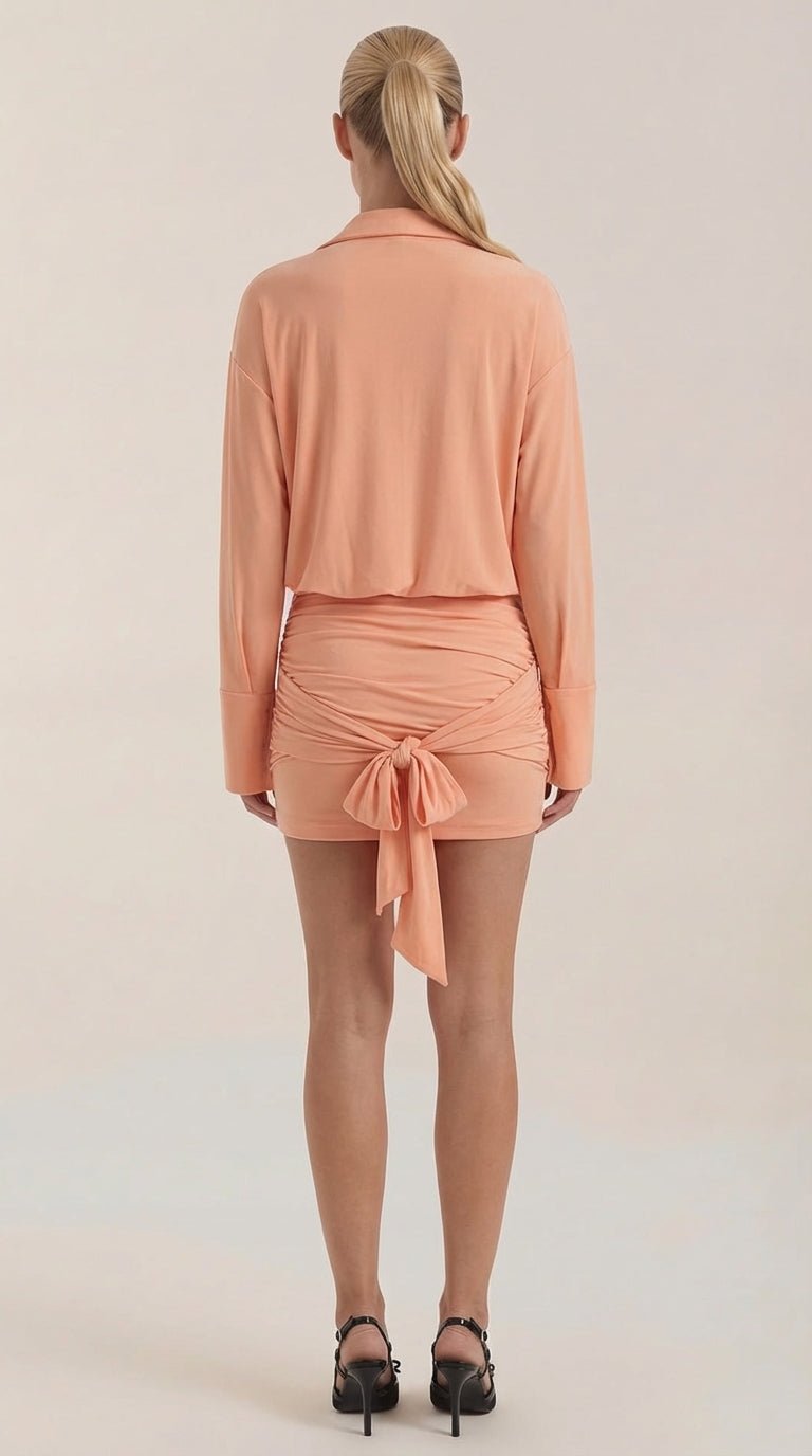 Ana Vera™ | Vestido Mini Camisero Polly