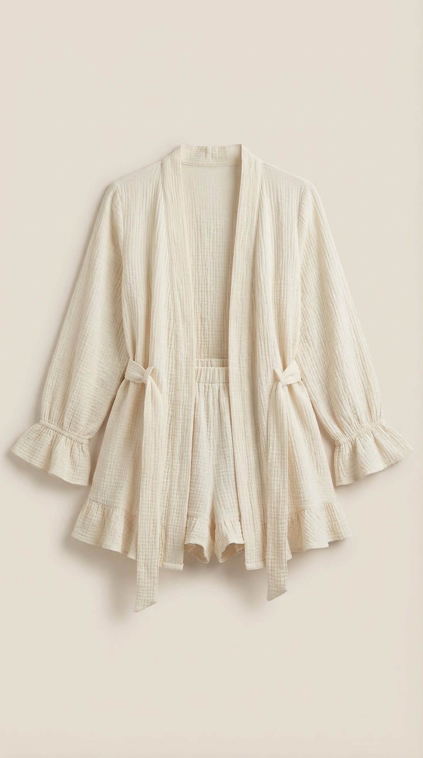 Rebecca Ophélie™ | Conjunto de vestido mini cruzado