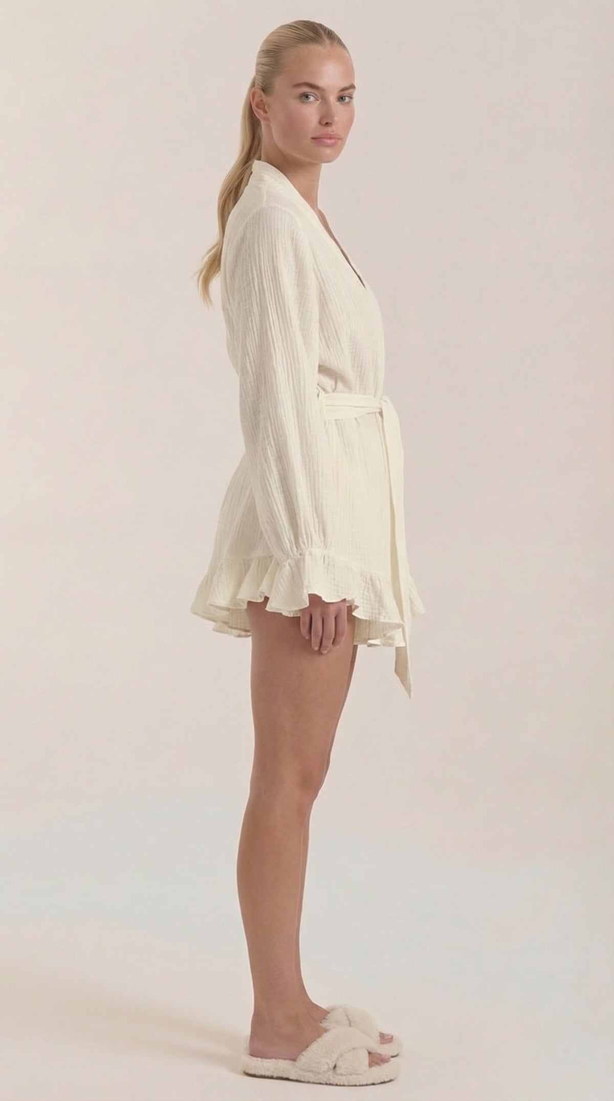Rebecca Ophélie™ | Conjunto de vestido mini cruzado