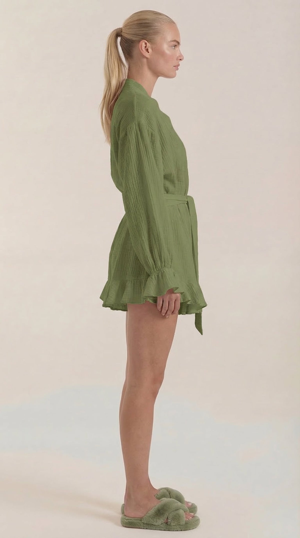 Rebecca Ophélie™ | Conjunto de vestido mini cruzado