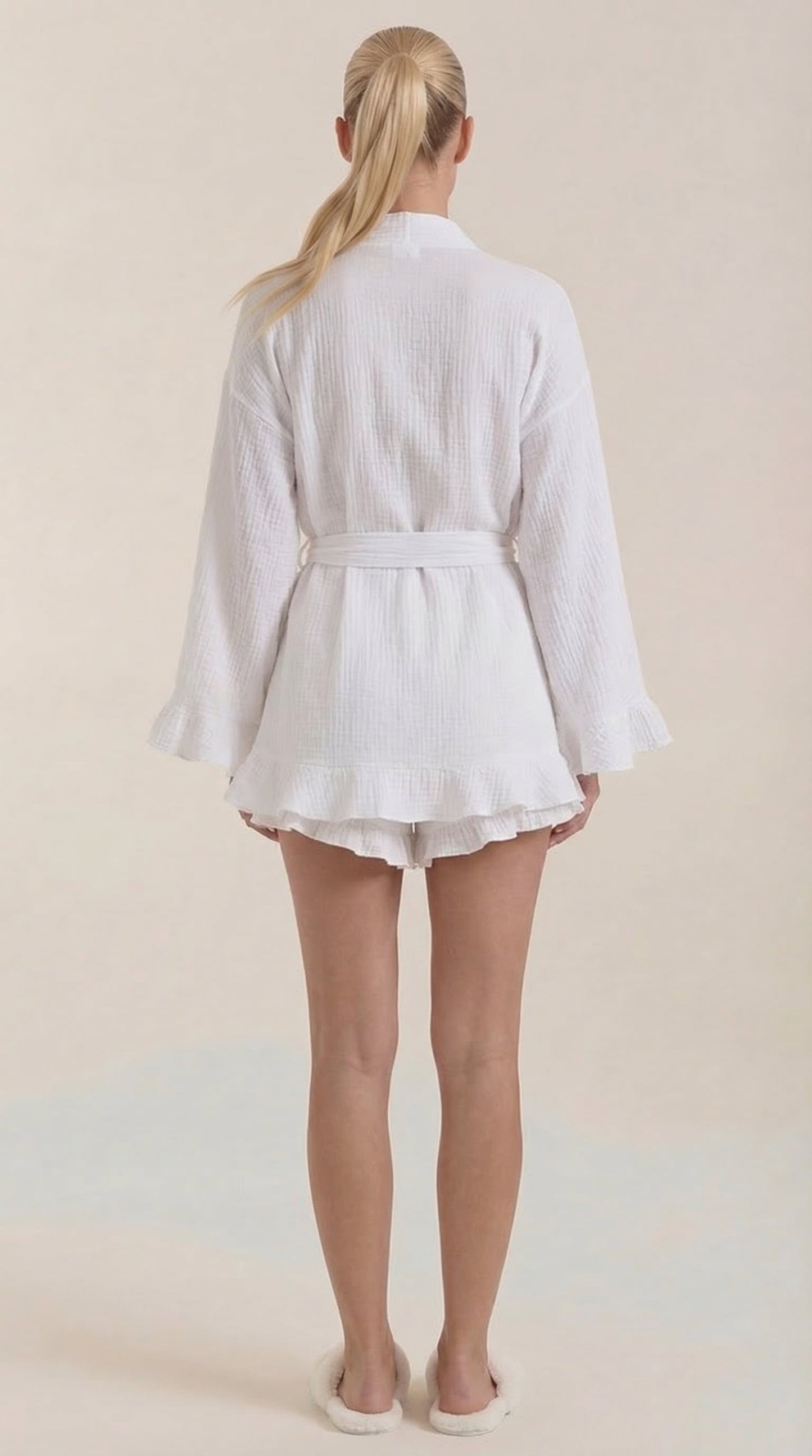 Rebecca Ophélie™ | Conjunto de vestido mini cruzado