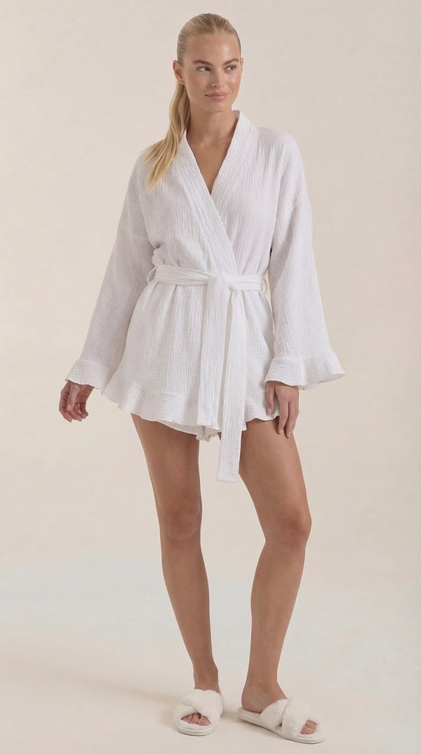 Ana Marbella™ | Conjunto de vestido mini cruzado Rebekah