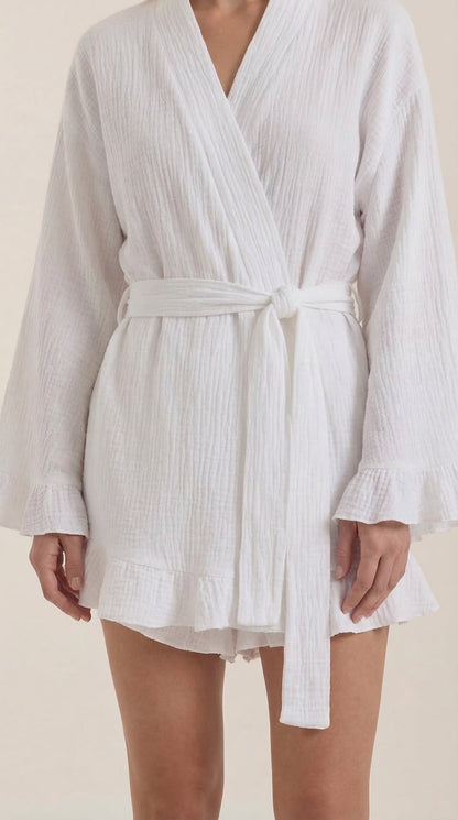 Mireia Saturnina™ | Conjunto de vestido mini cruzado