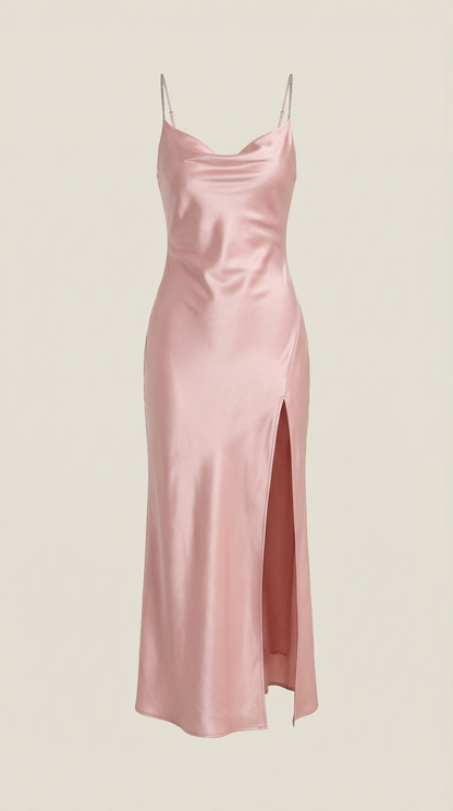 Rosa Oihane™ | Vestido largo de Rhiannon Seidiges