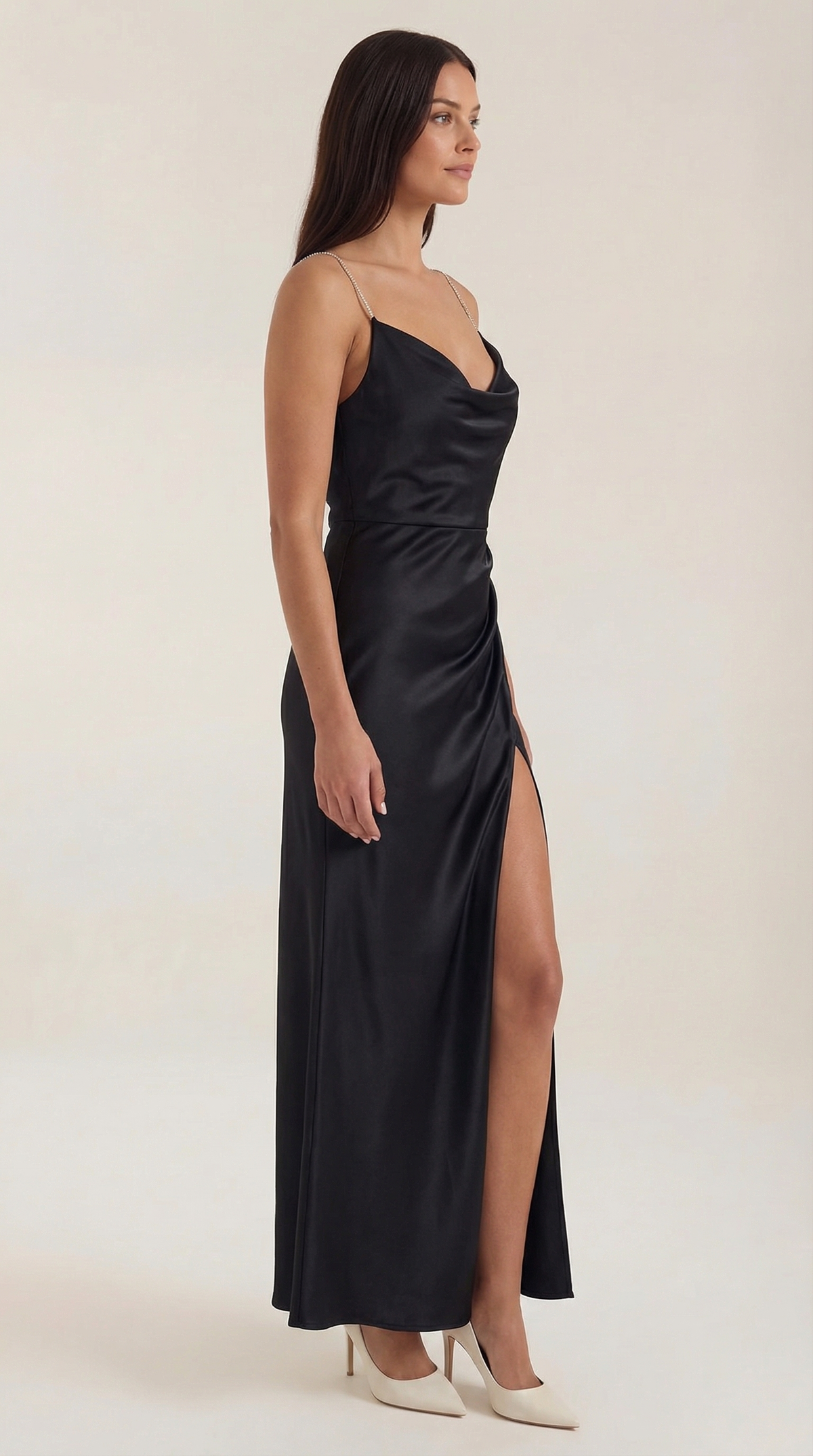 Rosa Oihane™ | Vestido largo de Rhiannon Seidiges
