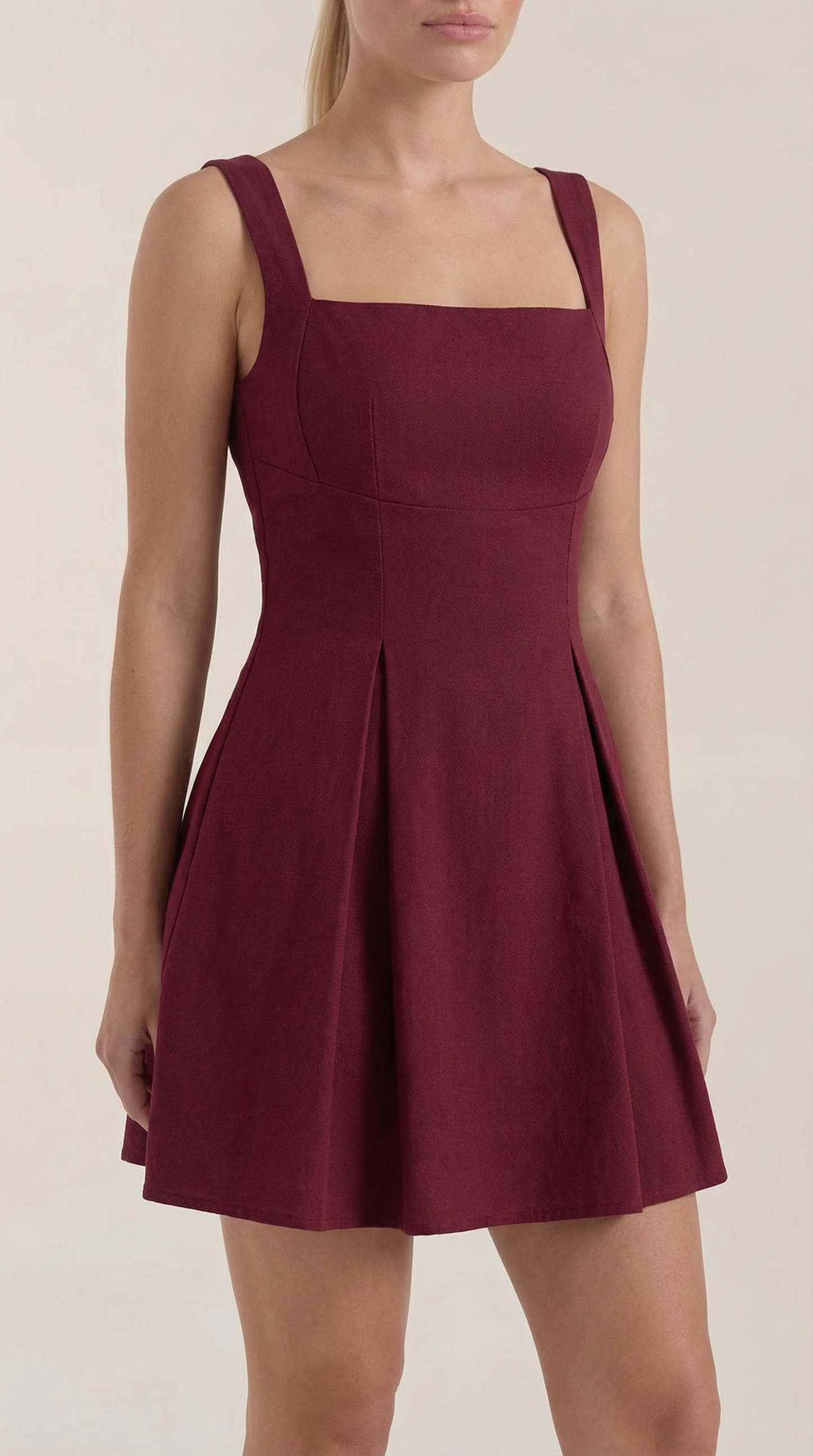 Mafalda Céline™ | Mini Plisado Dress