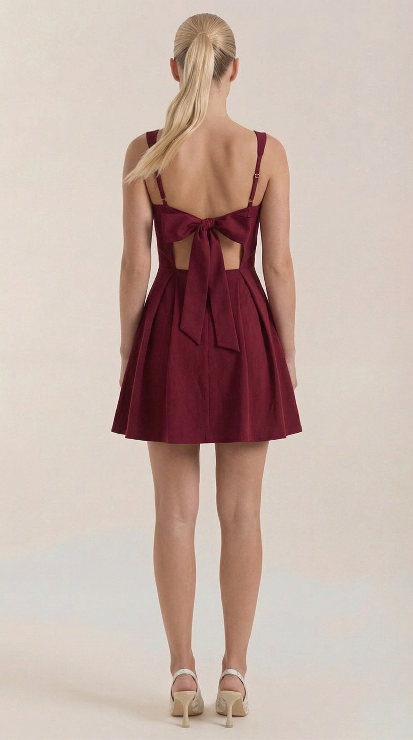 Mafalda Céline™ | Mini Plisado Dress