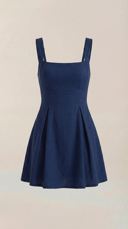 Chloé Mathilde™ | Vestido Corto Plisado