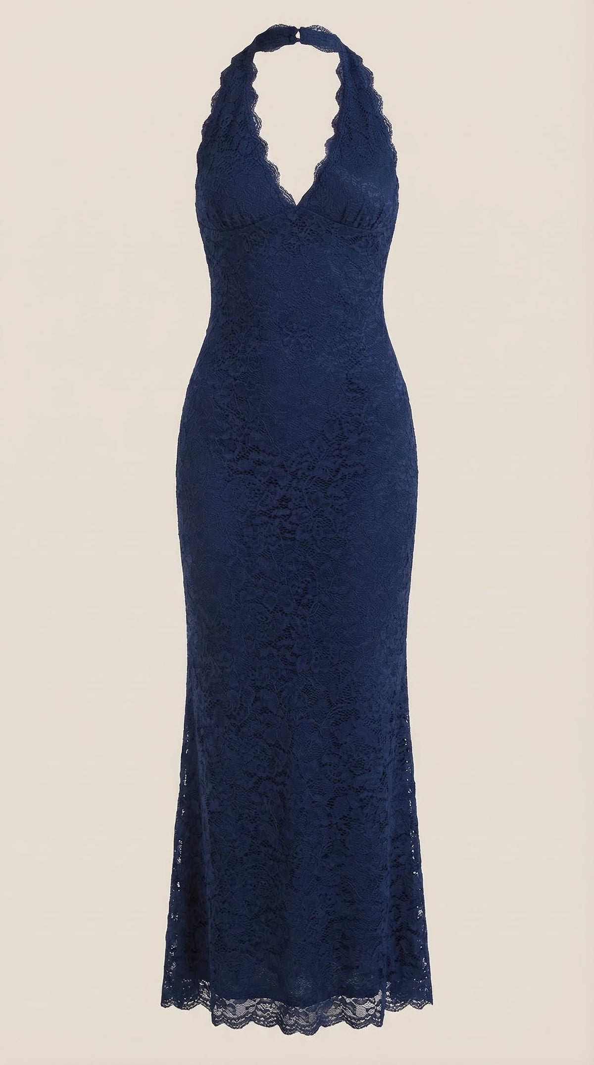 Wiktoria Eva™ | Vestido largo de encaje con escote halter