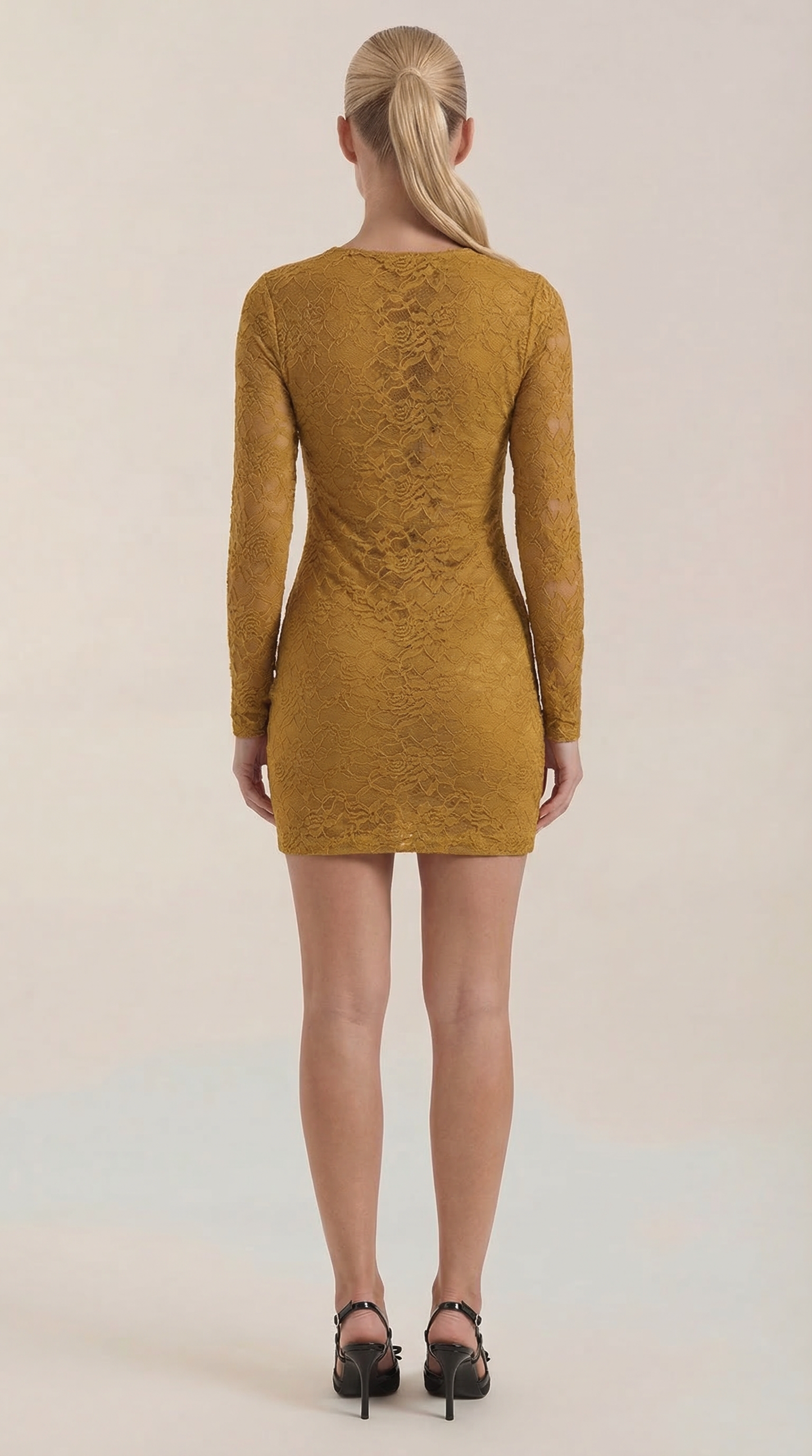 Ana Ursula™ | Vestido Corto Bodycon de Encaje Sadie