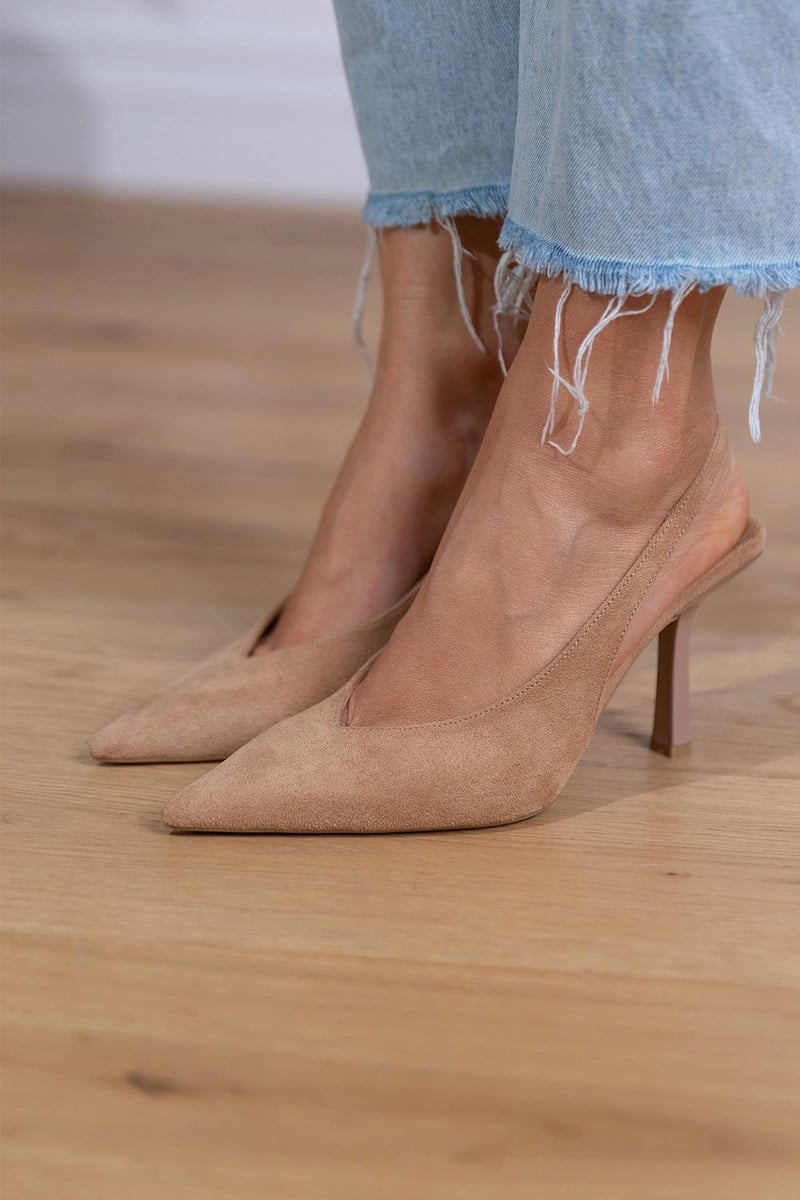 María Nuria™ | Zapatos comódos de tacón bajo